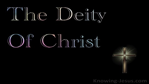 Colossians 2:9 The Deity Of Christ (devotional)09-11 (black)